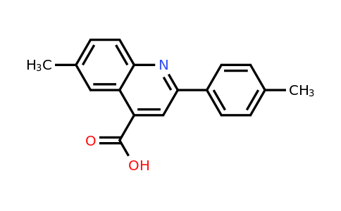 CAS 18060-34-9 | 6-Methyl-2-(p-tolyl)quinoline-4-carboxylic acid