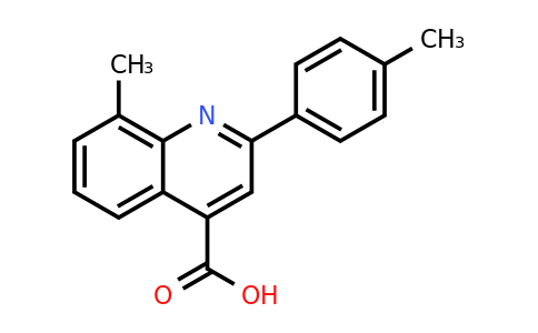 8-Methyl-2-(p-tolyl)quinoline-4-carboxylic acid