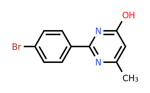 CAS 180606-52-4 | 2-(4-Bromophenyl)-6-methylpyrimidin-4-ol