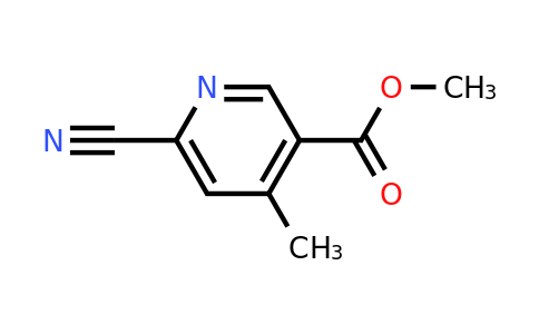 CAS 1806328-86-8 | methyl 6-cyano-4-methyl-pyridine-3-carboxylate