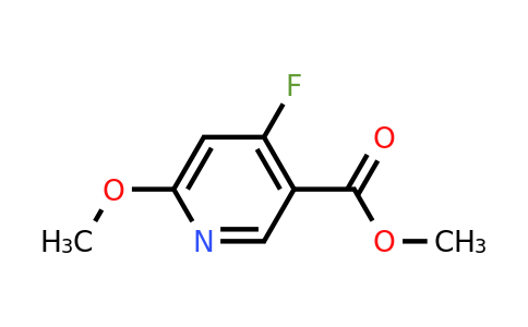 CAS 1806491-69-9 | methyl 4-fluoro-6-methoxy-pyridine-3-carboxylate