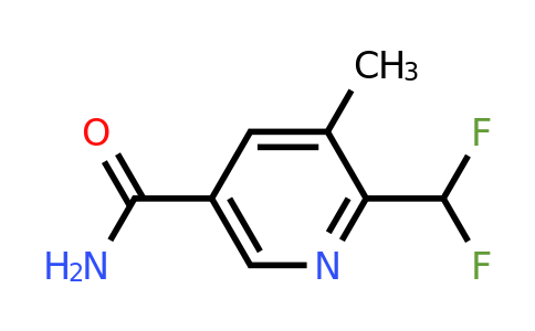 CAS 1806775-39-2 | 6-(Difluoromethyl)-5-methylnicotinamide