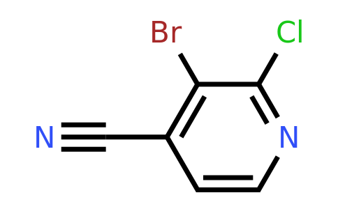 CAS 1807017-23-7 | 3-Bromo-2-chloropyridine-4-carbonitrile