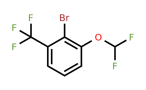 CAS 1807026-77-2 | 2-Bromo-1-(difluoromethoxy)-3-(trifluoromethyl)benzene