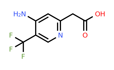 CAS 1807099-63-3 | 2-(4-Amino-5-(trifluoromethyl)pyridin-2-yl)acetic acid