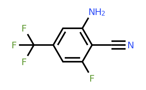 CAS 1807176-08-4 | 2-Amino-6-fluoro-4-(trifluoromethyl)benzonitrile