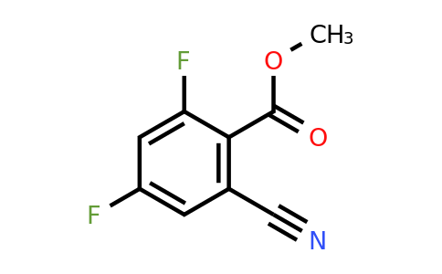 CAS 1807177-92-9 | 2-Cyano-4,6-difluoro-benzoic acid methyl ester