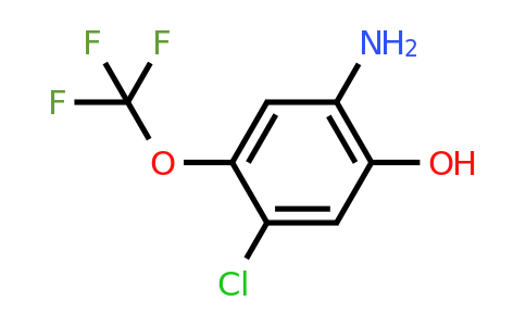 CAS 1807187-89-8 | 2-Amino-5-chloro-4-(trifluoromethoxy)phenol