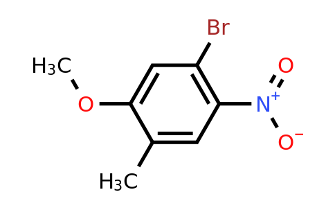 CAS 1807224-98-1 | 1-bromo-5-methoxy-4-methyl-2-nitro-benzene