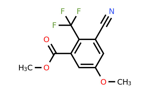 CAS 1807252-03-4 | 3-Cyano-5-methoxy-2-trifluoromethyl-benzoic acid methyl ester