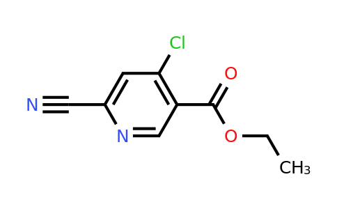 CAS 1807254-41-6 | ethyl 4-chloro-6-cyano-pyridine-3-carboxylate