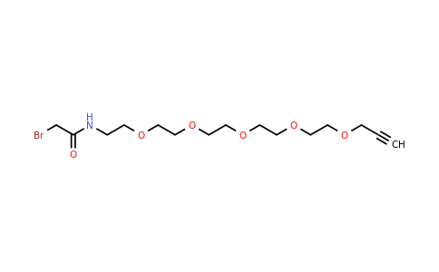 CAS 1807521-10-3 | BRomoacetamido-peg5-propargyl
