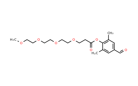 (4-FOrmyl-2,6-dimethylphenol)-m-peg4-acid ester