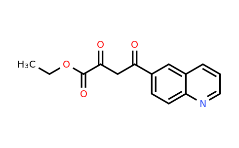 CAS 1807546-67-3 | Ethyl 2,4-dioxo-4-(quinolin-6-yl)butanoate