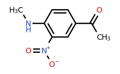 CAS 18076-17-0 | 1-(4-(methylamino)-3-nitrophenyl)ethanone