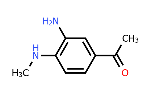 CAS 18076-19-2 | 1-(3-amino-4-(methylamino)phenyl)ethanone