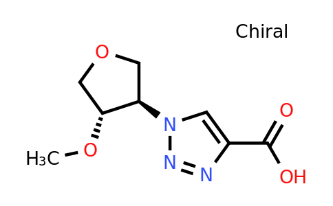 CAS 1807891-04-8 | rac-1-[(3R,4S)-4-methoxyoxolan-3-yl]-1H-1,2,3-triazole-4-carboxylic acid