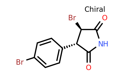 CAS 1807901-54-7 | rac-(3R,4S)-3-bromo-4-(4-bromophenyl)pyrrolidine-2,5-dione