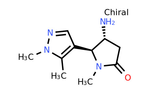 CAS 1807914-35-7 | rac-(4R,5S)-4-amino-5-(1,5-dimethyl-1H-pyrazol-4-yl)-1-methylpyrrolidin-2-one