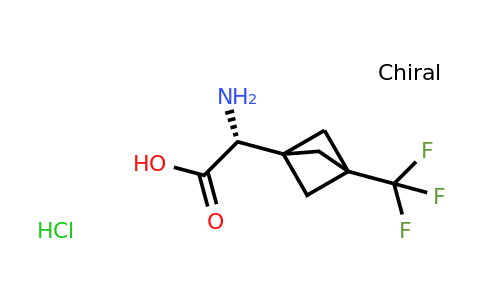 CAS 1807920-97-3 | (2R)-2-amino-2-[3-(trifluoromethyl)bicyclo[1.1.1]pentan-1-yl]acetic acid hydrochloride