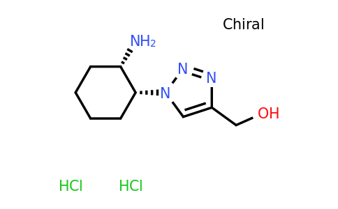 CAS 1807933-86-3 | rac-{1-[(1R,2S)-2-aminocyclohexyl]-1H-1,2,3-triazol-4-yl}methanol dihydrochloride