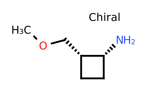 CAS 1807937-24-1 | (1R,2S)-2-(methoxymethyl)cyclobutan-1-amine