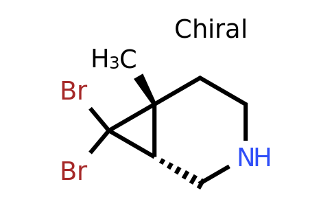 CAS 1807937-31-0 | (1R,6R)-7,7-dibromo-6-methyl-3-azabicyclo[4.1.0]heptane
