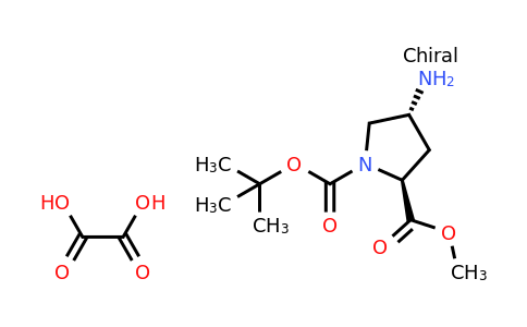 CAS 1807938-33-5 | 1-tert-butyl 2-methyl (2S,4R)-4-aminopyrrolidine-1,2-dicarboxylate; oxalic acid