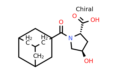 CAS 1807938-86-8 | (2S,4R)-1-(Adamantane-1-carbonyl)-4-hydroxypyrrolidine-2-carboxylic acid