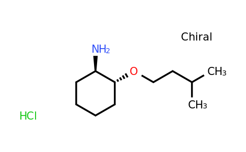 CAS 1807939-19-0 | rac-(1R,2R)-2-(3-methylbutoxy)cyclohexan-1-amine hydrochloride