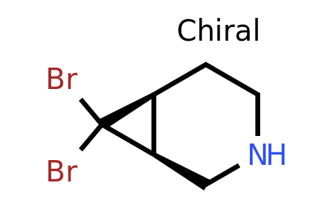 (1S,6S)-7,7-dibromo-3-azabicyclo[4.1.0]heptane