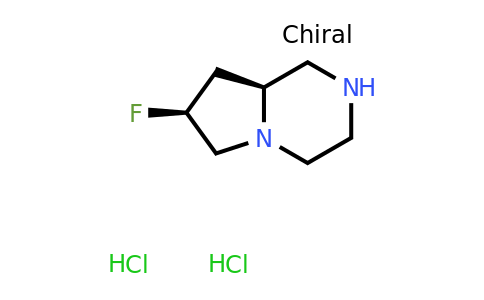 CAS 1807939-68-9 | (7S,8aS)-7-fluoro-octahydropyrrolo[1,2-a]pyrazine dihydrochloride