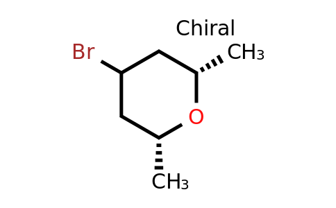 CAS 1807941-37-2 | (2R,6S)-4-bromo-2,6-dimethyloxane