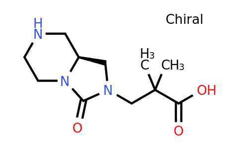 CAS 1808248-69-2 | 3-[(8aS)-3-oxo-1,5,6,7,8,8a-hexahydroimidazo[1,5-a]pyrazin-2-yl]-2,2-dimethyl-propanoic acid
