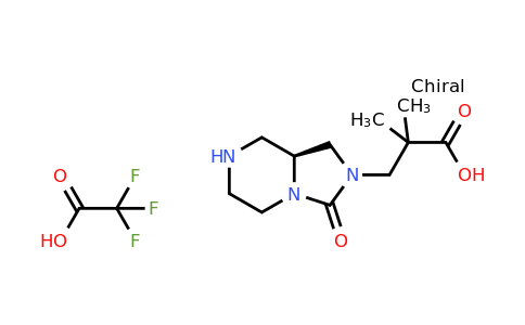 CAS 1808248-74-9 | 3-[(8aS)-3-oxo-1,5,6,7,8,8a-hexahydroimidazo[1,5-a]pyrazin-2-yl]-2,2-dimethyl-propanoic acid;2,2,2-trifluoroacetic acid