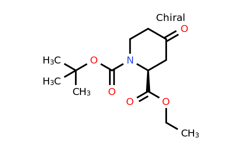 CAS 180854-44-8 | 1-tert-butyl 2-ethyl (2S)-4-oxopiperidine-1,2-dicarboxylate