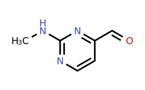 CAS 180869-39-0 | 2-(Methylamino)pyrimidine-4-carbaldehyde