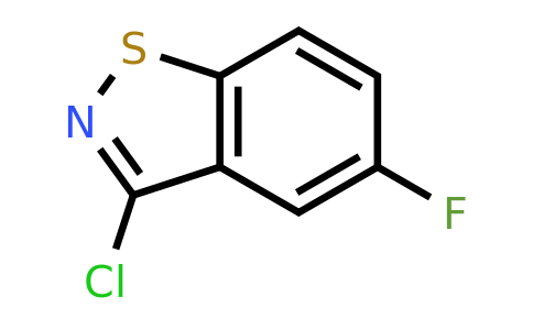 CAS 1809150-12-6 | 3-chloro-5-fluoro-1,2-benzothiazole