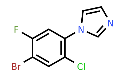 CAS 1809158-00-6 | 1-(4-Bromo-2-chloro-5-fluorophenyl)-1H-imidazole