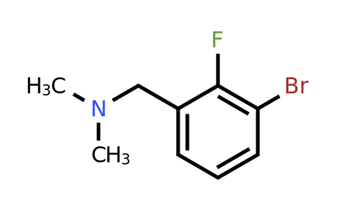CAS 1809161-54-3 | 1-(1-Bromo-2-fluorophenyl)-N,N-dimethylmethanamine
