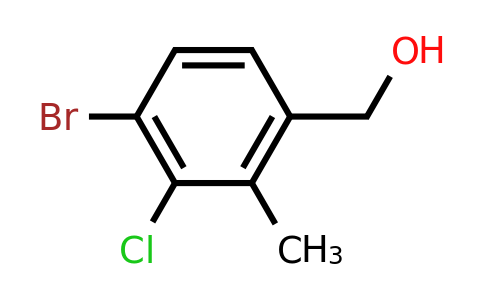 CAS 1809168-73-7 | (4-Bromo-3-chloro-2-methylphenyl)methanol