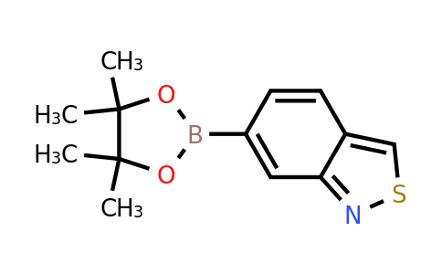 CAS 1809203-56-2 | 6-(4,4,5,5-Tetramethyl-1,3,2-dioxaborolan-2-YL)benzo[C]isothiazole