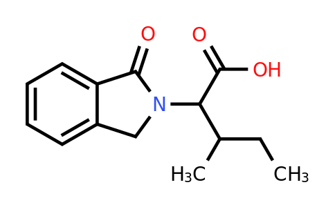 CAS 180923-81-3 | 3-Methyl-2-(1-oxoisoindolin-2-yl)pentanoic acid