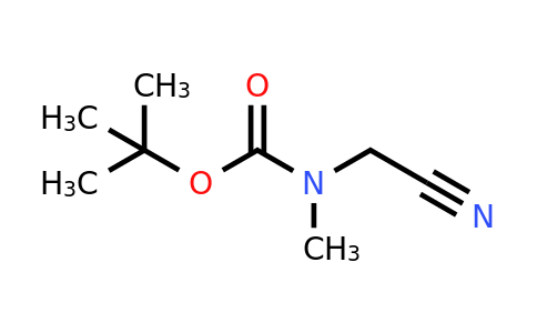 CAS 180976-09-4 | Cyanomethyl-methyl-carbamic acid tert-butyl ester