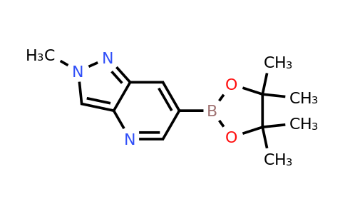 CAS 1809890-45-6 | 2-methyl-6-(tetramethyl-1,3,2-dioxaborolan-2-yl)-2H-pyrazolo[4,3-b]pyridine