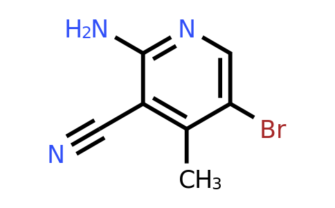 2-Amino-5-bromo-3-cyano-4-picoline