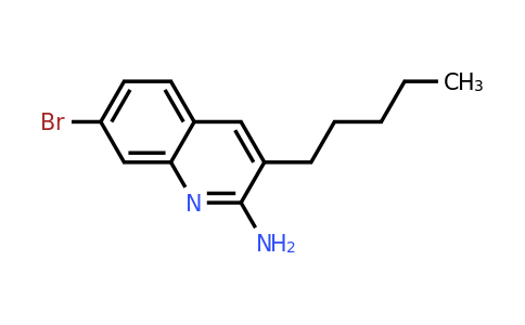 CAS 1809956-88-4 | 7-Bromo-3-pentylquinolin-2-amine