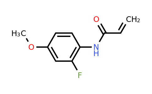 CAS 1810048-26-0 | N-(2-fluoro-4-methoxyphenyl)prop-2-enamide