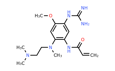 CAS 1810048-29-3 | N-(5-carbamimidamido-2-{[2-(dimethylamino)ethyl](methyl)amino}-4-methoxyphenyl)prop-2-enamide