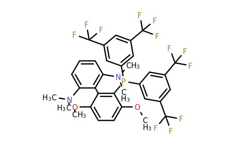 CAS 1810068-30-4 | 2-[Bis(3,5-trifluoromethylphenylphosphino)-3,6-dimethoxy]- 2',6'-dimethylamino-1,1'-biphenyl